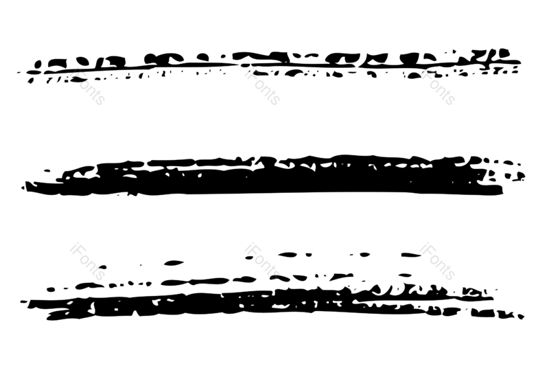 水墨图片,油画笔触元素,笔触PNG,笔刷免抠素材
